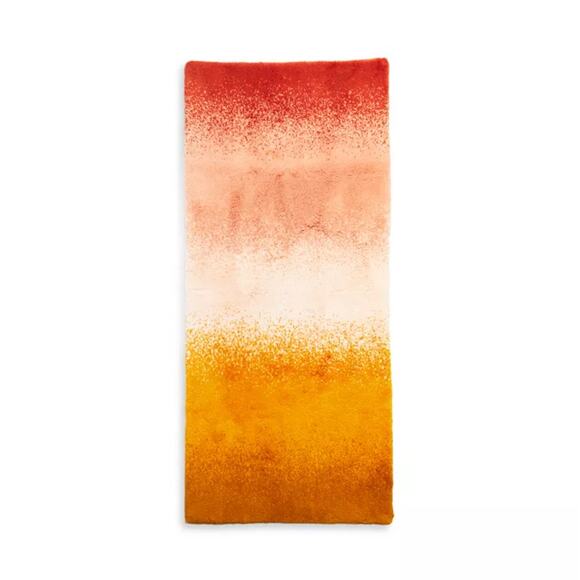 Abyss Habidecor Anja Ombré Long Bath Rug 23"L x 53"W Egyptian Cotton Boho - Picture 1 of 8